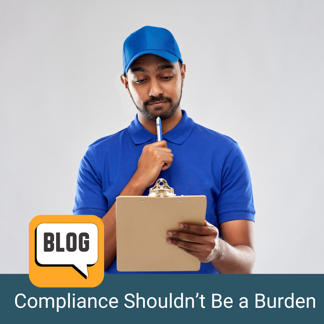 A blog post discussing ways to make compliance easier for businesses